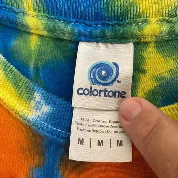 💥Colortone Vintage  Tie Dyed Tee M - Picture 5 of 6